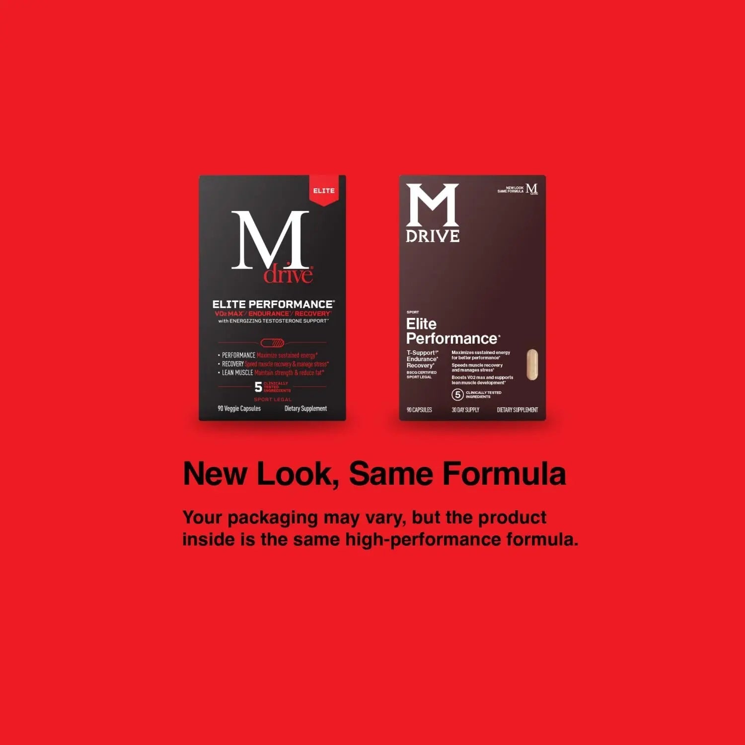 Mdrive Elite Multi - Natural Energy, Strength, Stress Relief, Lean Muscle, Immune Health Support from Zinc, Selenium, Manganese & Vitamin D, Enzymes for Digestive Support - TrustMedUSA