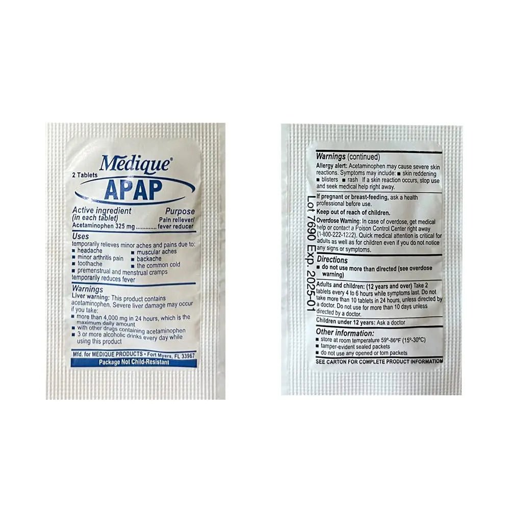 MEDICATIONS Unit DOSE Pack by RESCUE ESSENTIALS - TrustMedUSA