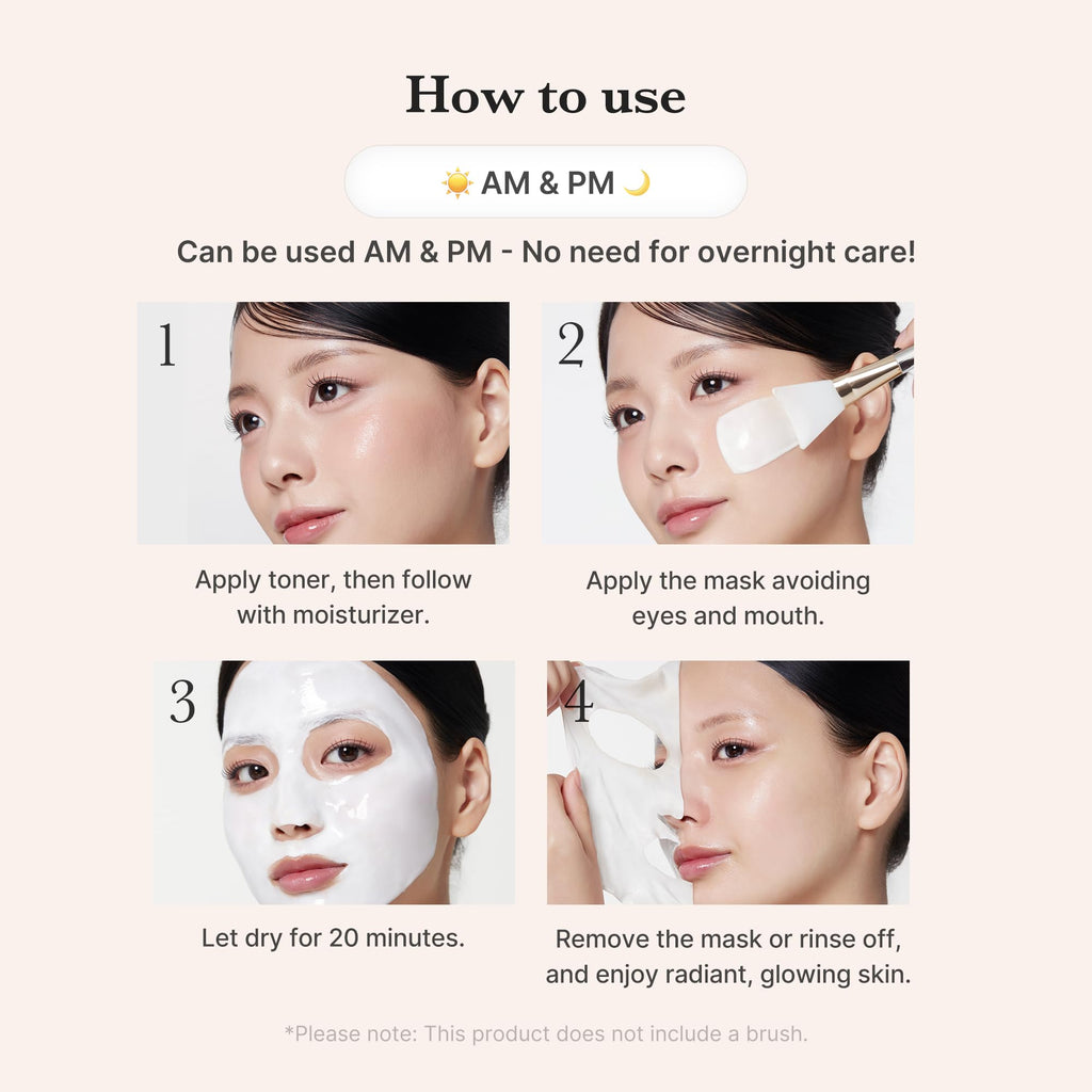 medicube Milky Collagen Double Glow Lock Duo: Collagen Glazed Milky Wrapping Mask and Booster Serum | 130DaCollagen, Niacinamide, Glutathione for Plumped, Radiant Glass Skin - TrustMedUSA