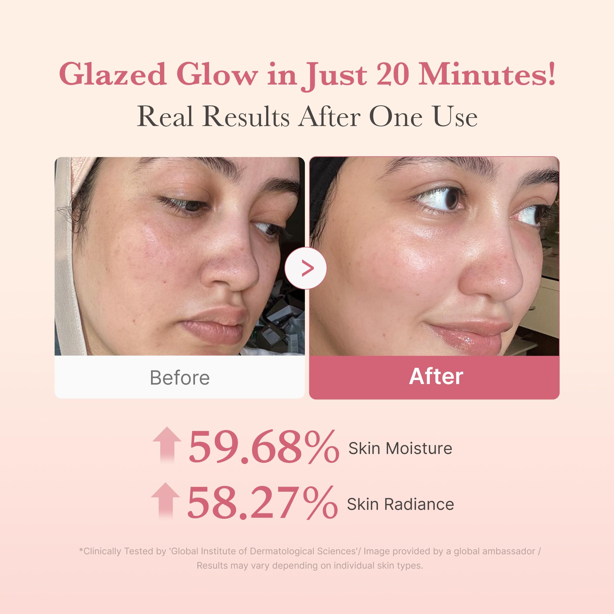 medicube Milky Collagen Double Glow Lock Duo: Collagen Glazed Milky Wrapping Mask and Booster Serum | 130DaCollagen, Niacinamide, Glutathione for Plumped, Radiant Glass Skin - TrustMedUSA