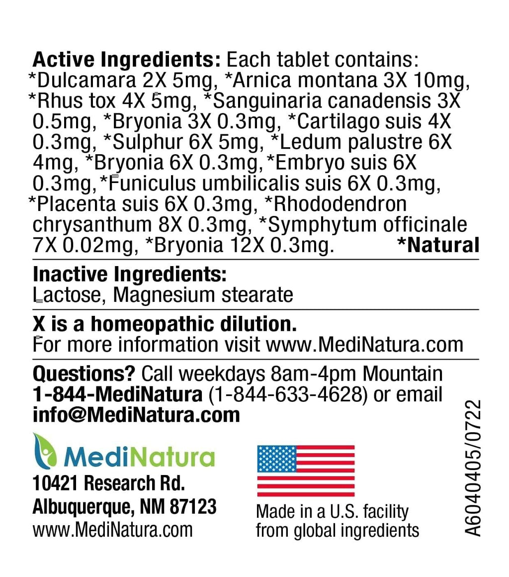 MediNatura Plant-Powered Pet Pain Relief Bundle T-Relief Pet Pain Tablets (90) + T-Relief Pet Arthritis (90) 12 Plant-Based Homeopathic Pain Relievers with Arnica - Support for Muscles, Joints + HIPS - TrustMedUSA