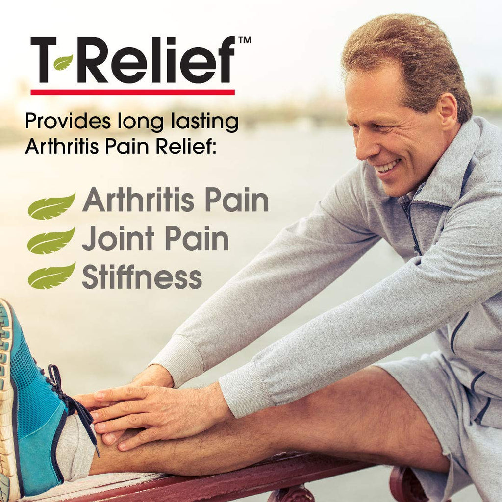 MediNatura T-Relief Extra Strength Arthritis Pain Reliever Arnica +12 Natural Medicines for Joint Soreness Stiffness Aches, Quick Dissolving Pain Relief for Women & Men - 100 Tablets (Pack of 3) - TrustMedUSA
