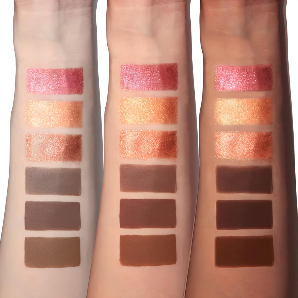 Melemando Face Sculpting Contour Palette 6 Colors Smooth Cream Matte Contour Pressed Powder Lightweight and Easy to Blend Contour Makeup (Color 02) - TrustMedUSA