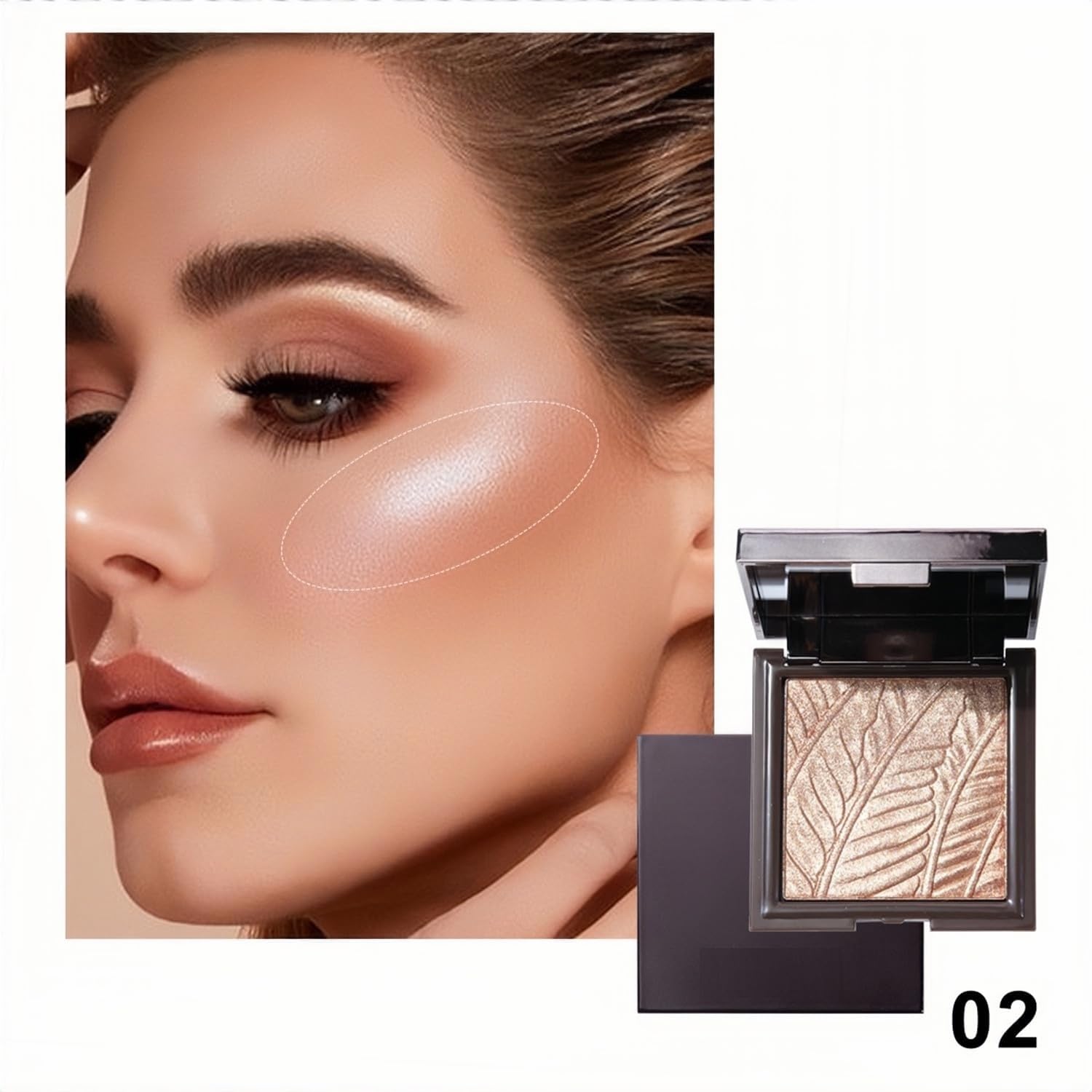 Melemando Face Sculpting Contour Palette 6 Colors Smooth Cream Matte Contour Pressed Powder Lightweight and Easy to Blend Contour Makeup (Color 02) - TrustMedUSA