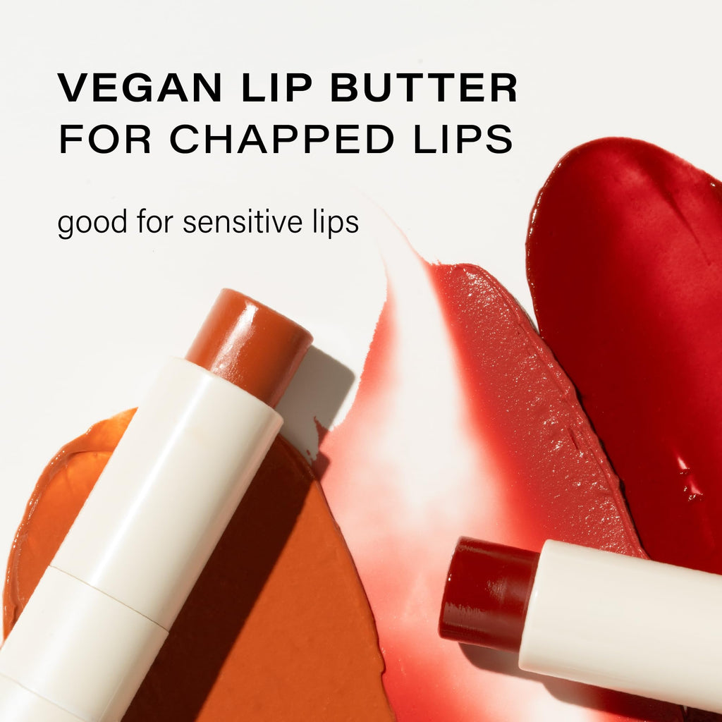 Melixir Vegan Lip Butter (12 Colors), Hydrating Tinted Lip Balm Stick, Bee-Free, Petrolatum-Free, Plant-Based, Moisturizes Dry & Chapped Lips With Shea Butter, Sheer, Natural Finish - 12 Caramel - TrustMedUSA