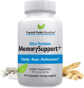 Memory Boost + Brain Support Supplement – Nootropic for Focus, Concentration, Memory. Enhanced Energy, Recall and Alertness - 60 Capsules/30-day Supply. - TrustMedUSA