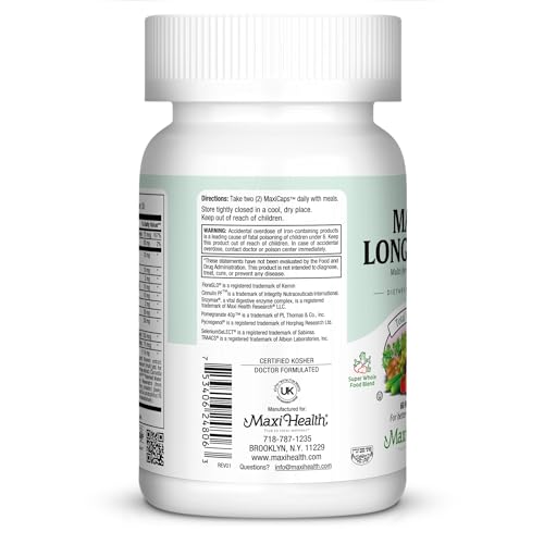 Mens Multivitamin 50 Plus – Daily Multivitamin for Men Over 50 with Vitamin B12, A, D, C, Zinc, Magnesium & More – Energy, Immune & Heart Support Mens Multi Vitamins - Non-GMO – 60 Capsules - TrustMedUSA
