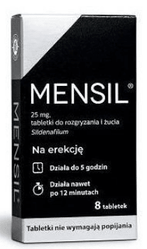 Mensil 25mg, 8 chewable tablets - TrustMedUSA