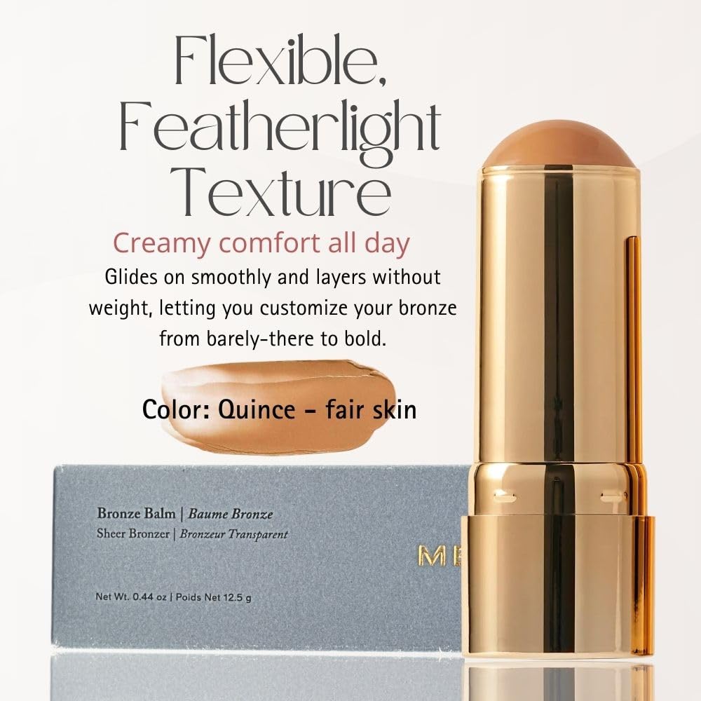 Merit Bronze Balm Sheer Sculpting Bronzer - Quince - Fair Skin - TrustMedUSA
