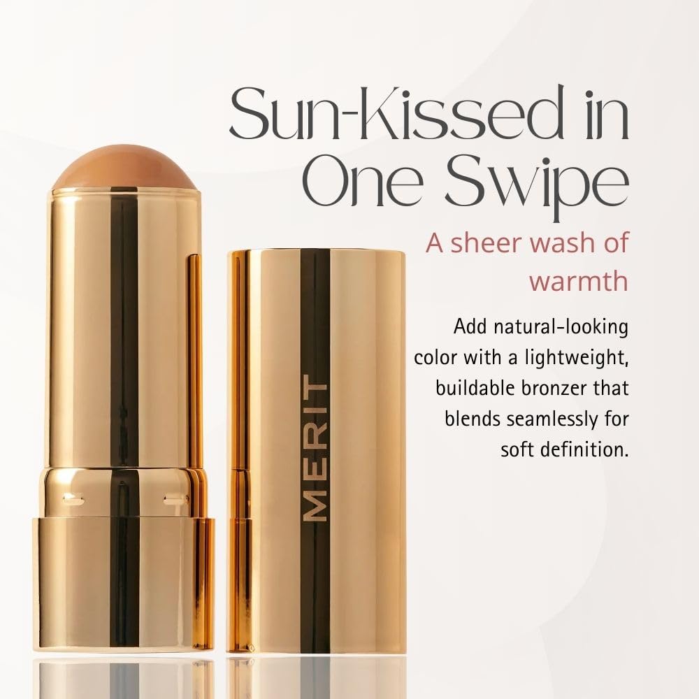 Merit Bronze Balm Sheer Sculpting Bronzer - Quince - Fair Skin - TrustMedUSA