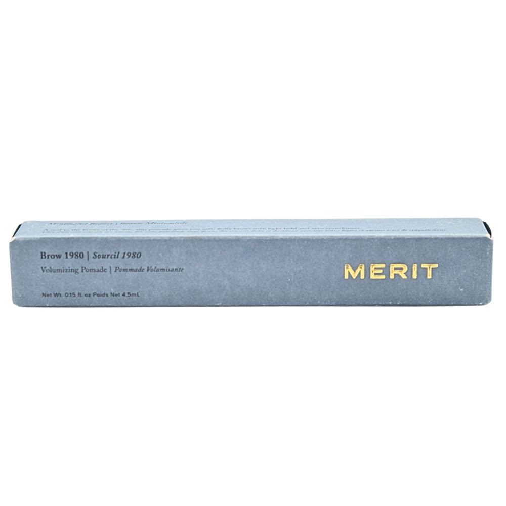 Merit Brow 1980 Volumizing Tinted Eyebrow Gel-Pomade - Taupe - Taupe with Cool Undertones - TrustMedUSA