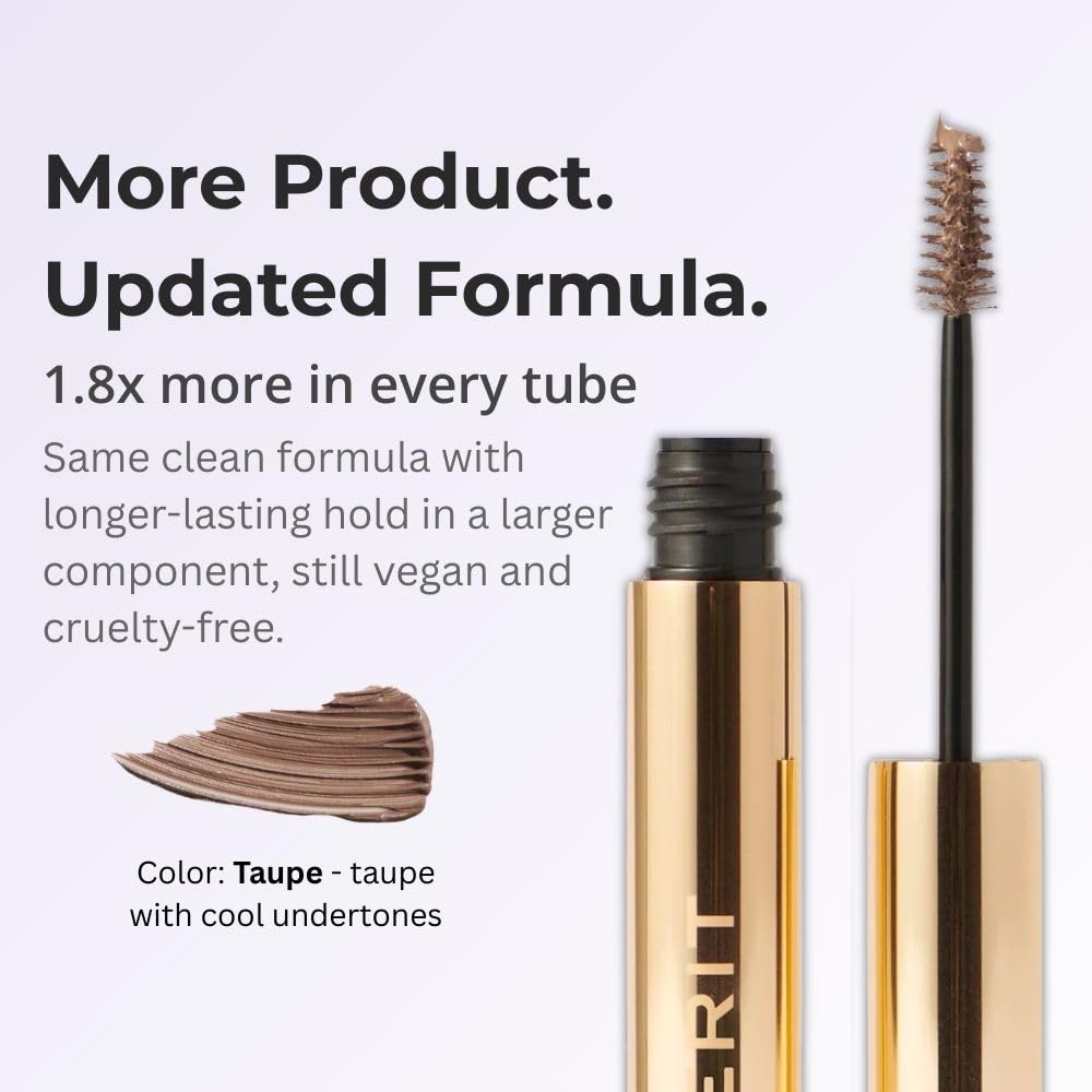 Merit Brow 1980 Volumizing Tinted Eyebrow Gel-Pomade - Taupe - Taupe with Cool Undertones - TrustMedUSA