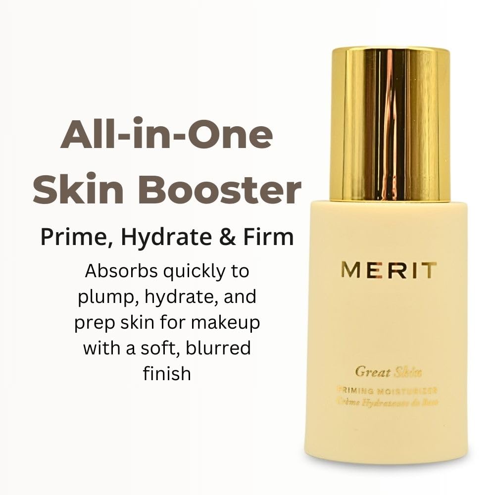 Merit Great Skin Priming And Firming Moisturizer With Peptides And Hyaluronic Acid - TrustMedUSA