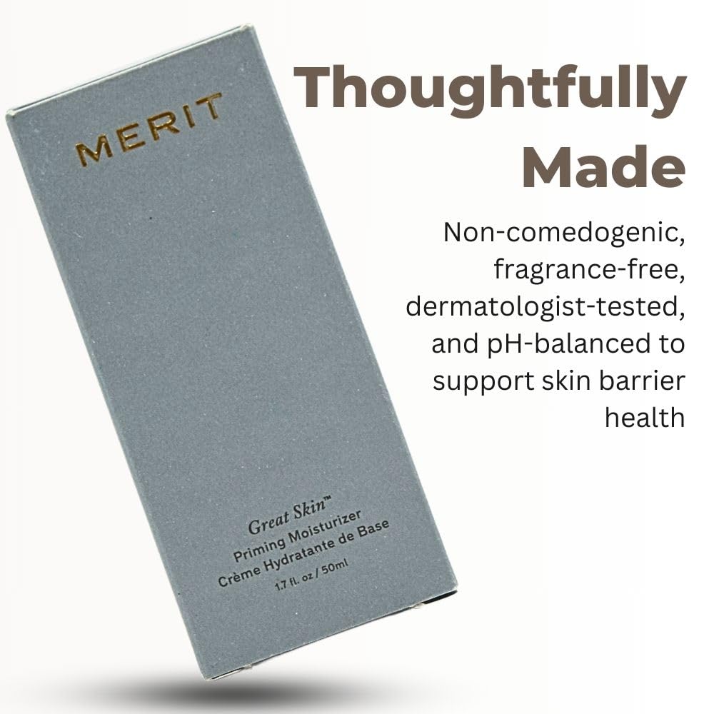Merit Great Skin Priming And Firming Moisturizer With Peptides And Hyaluronic Acid - TrustMedUSA