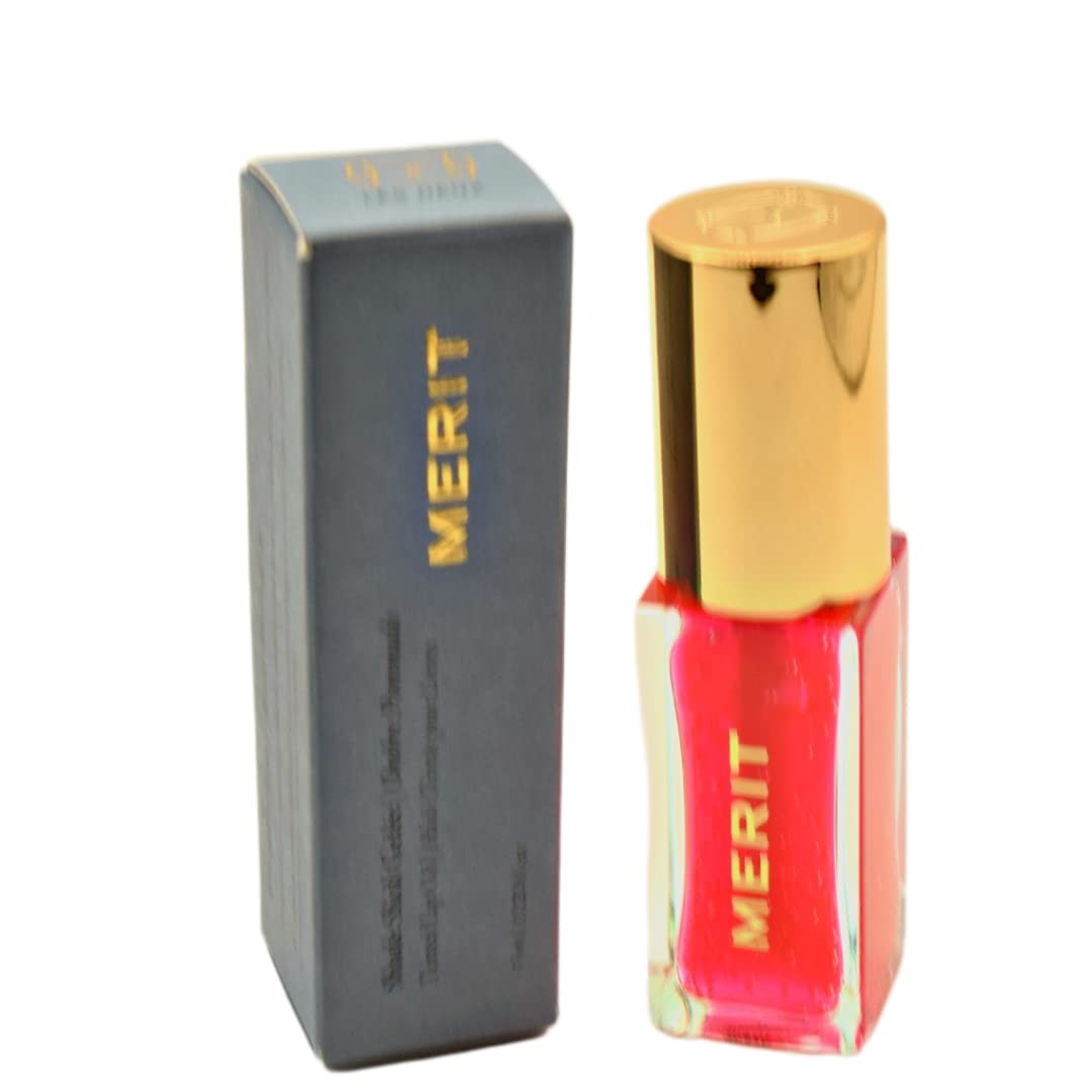 MERIT Shade Slick Gelée Sheer Tinted Lip Oil Les Deux - TrustMedUSA
