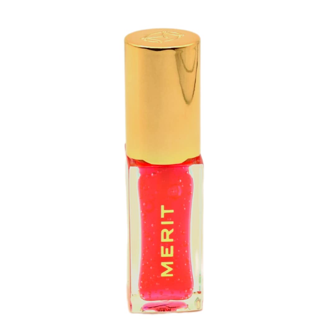 MERIT Shade Slick Gelée Sheer Tinted Lip Oil Les Deux - TrustMedUSA