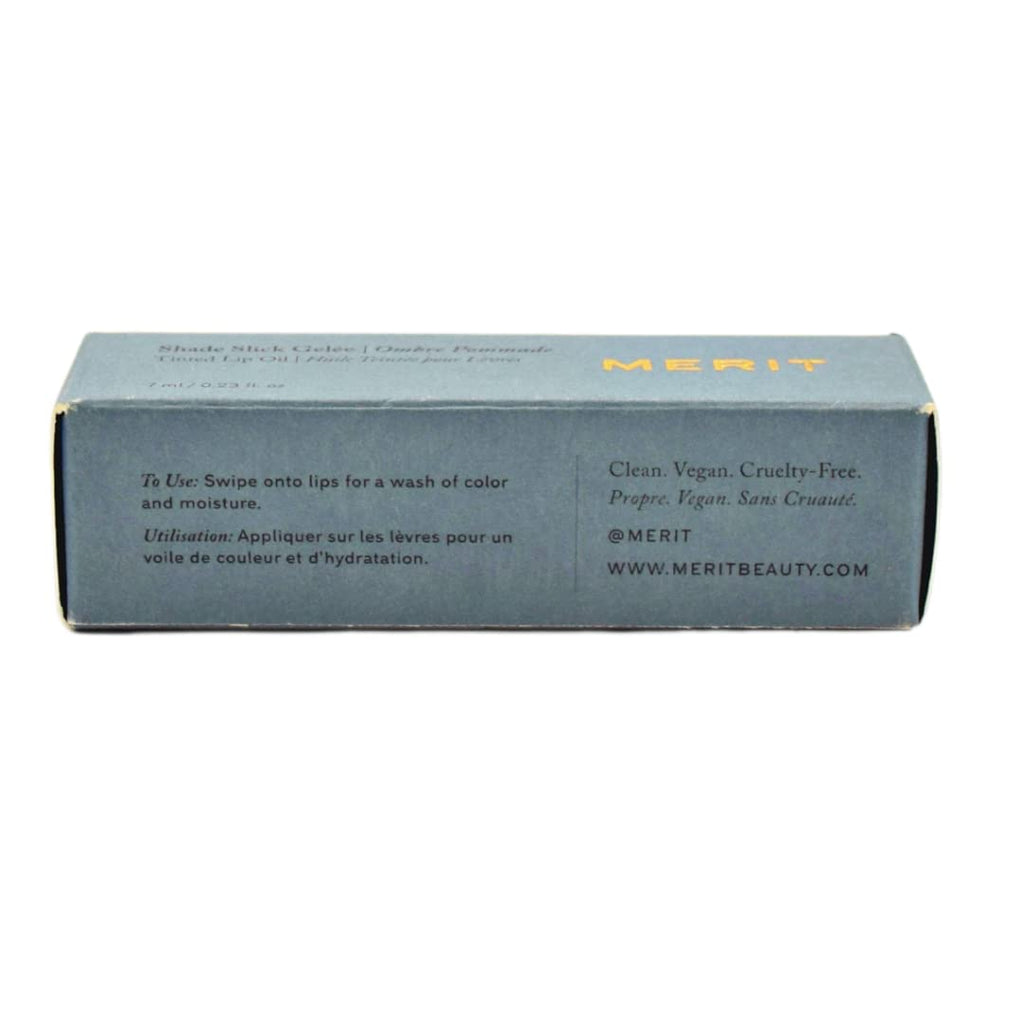 MERIT Shade Slick Gelée Sheer Tinted Lip Oil Les Deux - TrustMedUSA