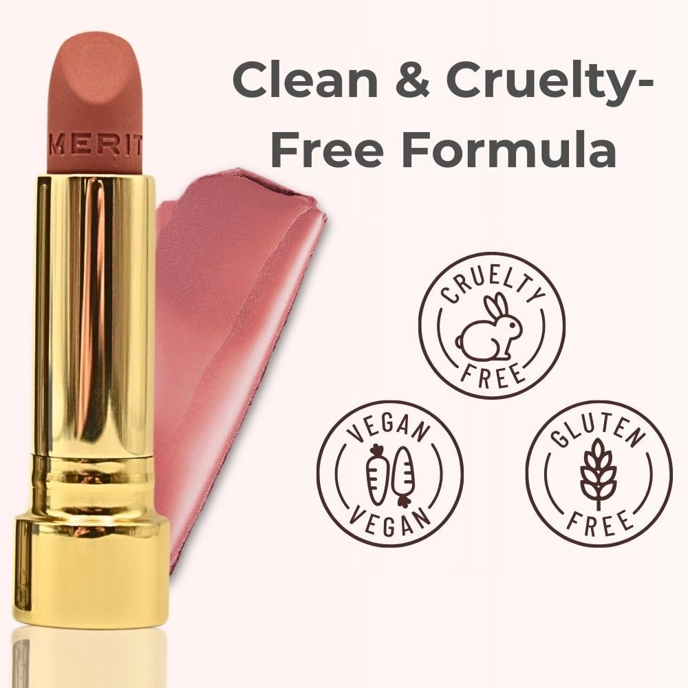 Merit Signature Lip Lightweight Matte Lipstick - 0.10 oz / 3 g (Classic (neutral), standard) - TrustMedUSA