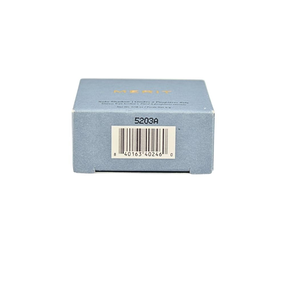 Merit Solo Shadow Cream Eyeshadow Sartorial Bronze, Buildable Crease-Free Pearlescent Color, Vegan & Cruelty-Free, 0.1 oz - TrustMedUSA
