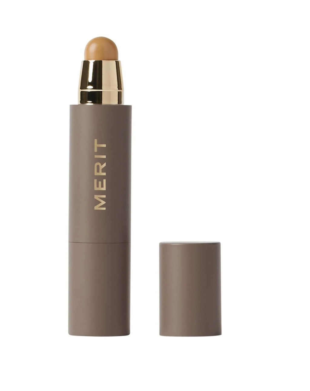 MERIT The Minimalist Perfecting Complexion Foundation and Concealer Stick Camel - TrustMedUSA
