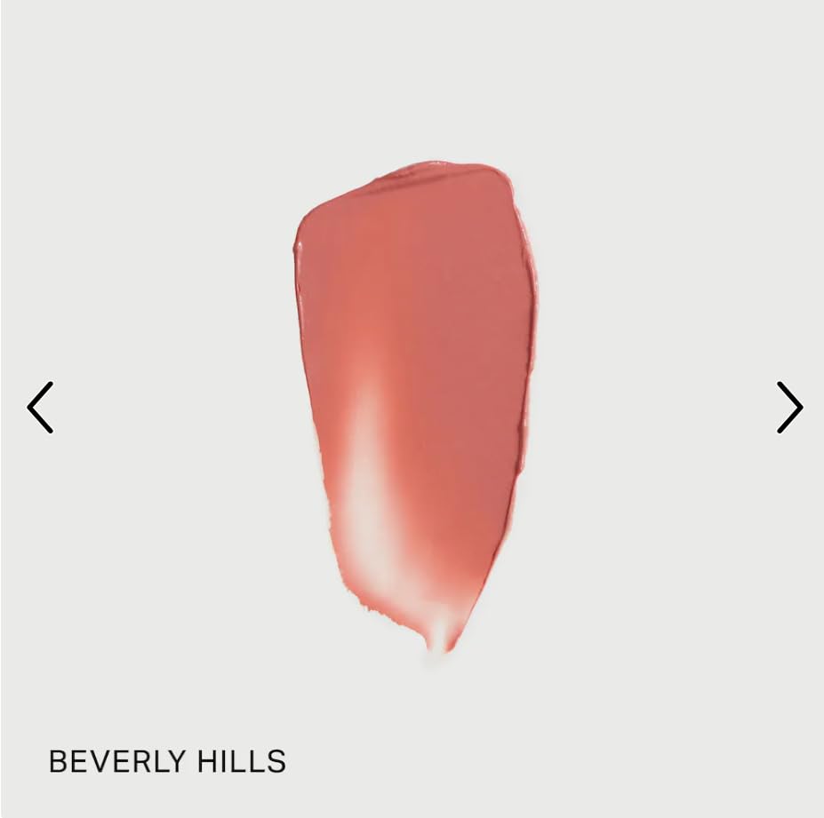 Merité Beverly Hills Cream Blush, Lightweight Buildable Color Balm with Vitamin E for Cheeks and Lips Flush Balm Cream Blush (0.31oz) (Beverly Hills - soft peach) - TrustMedUSA