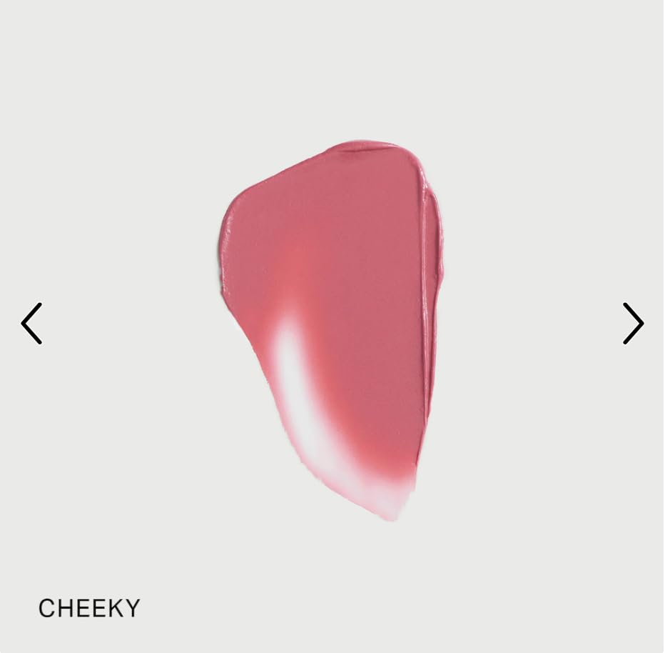 Merité Cheeky Cream Blush, Lightweight Buildable Color Balm with Vitamin E for Cheeks and Lips Flush Balm Cream Blush (0.31oz) (Cheeky - Cool Pink) - TrustMedUSA