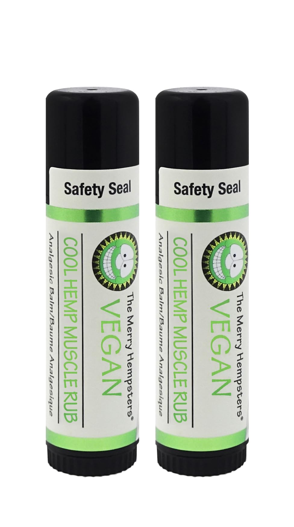 Merry Hempsters Vegan Cool Hemp Muscle Rub Single (2-Pack) - TrustMedUSA