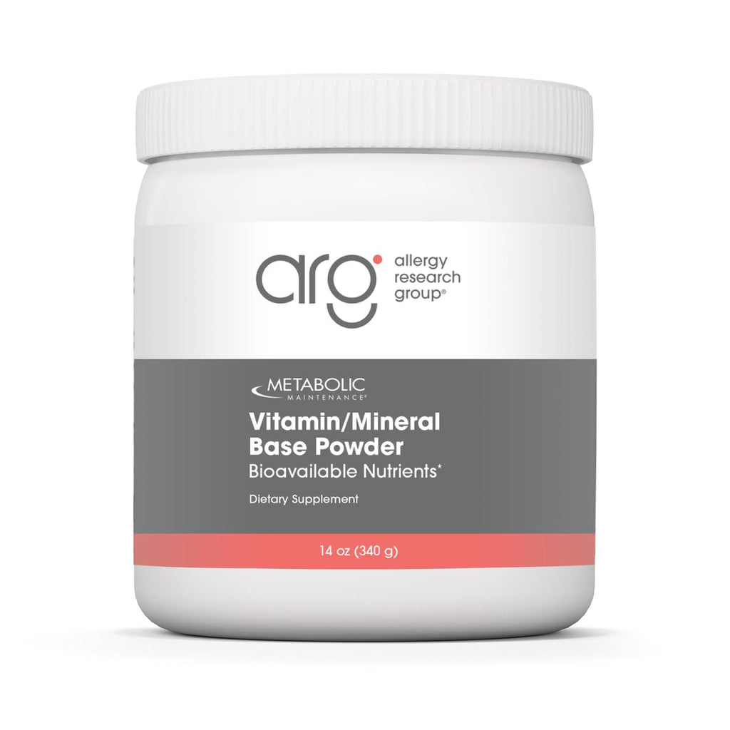 Metabolic Maintenance Vitamin Mineral Base Powder - Iron Free Multivitamin with Active B Vitamins + Chelated Minerals (340 Grams, 60 Servings) - TrustMedUSA