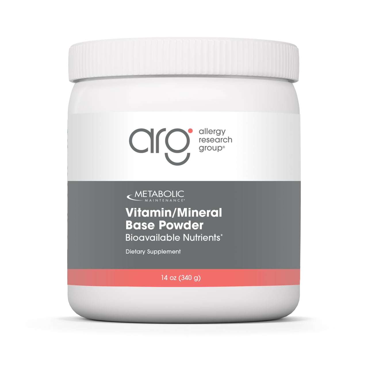 Metabolic Maintenance Vitamin Mineral Base Powder - Iron Free Multivitamin with Active B Vitamins + Chelated Minerals (340 Grams, 60 Servings) - TrustMedUSA