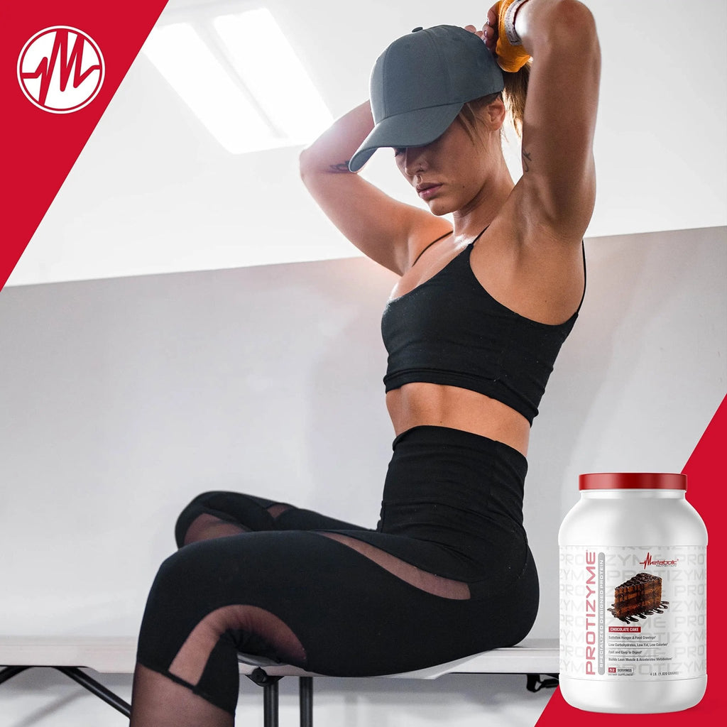 Metabolic Nutrition, Protizyme, 100% Whey Protein Powder, High Protein, Low Carb - TrustMedUSA