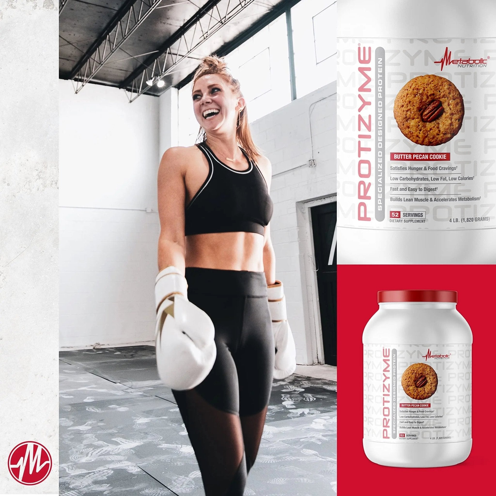 Metabolic Nutrition, Protizyme, 100% Whey Protein Powder, High Protein, Low Carb - TrustMedUSA