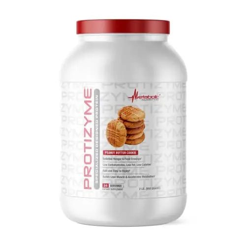 Metabolic Nutrition, Protizyme, 100% Whey Protein Powder, High Protein, Low Carb - TrustMedUSA