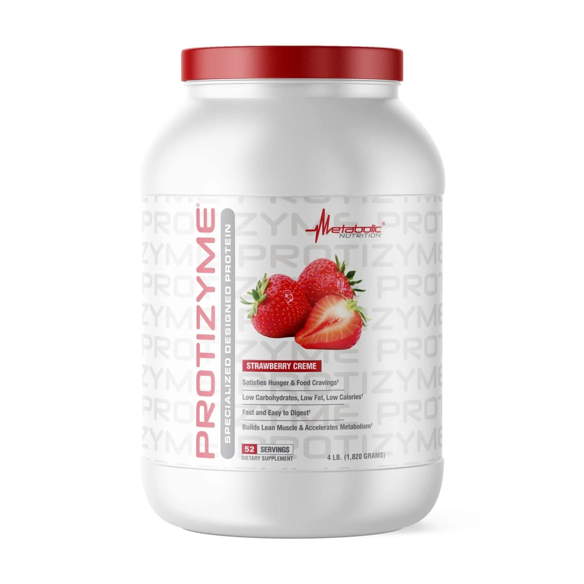 Metabolic Nutrition, Protizyme, 100% Whey Protein Powder, High Protein, Low Carb - TrustMedUSA