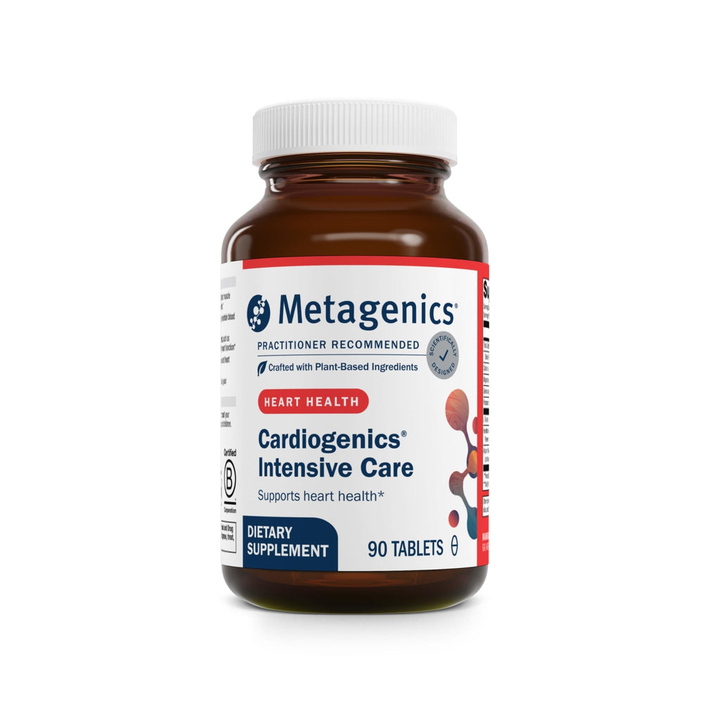 Metagenics Cardiogenics Intensive Care - Heart Health Supplement* - with Arjuna Bark, Hawthorn Leaf, Magnesium, Calcium, Selenium & Amino Acids - SupportsHealthy Circulation* - 90 Tablets - TrustMedUSA