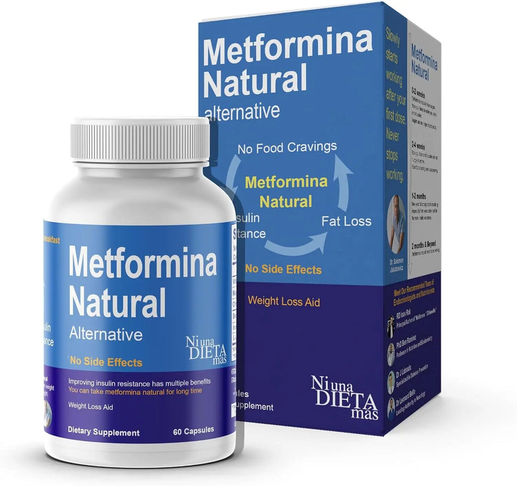 METFORMINA NATURAL - Fat & Glucose Metabolism Support - Dr Salomon - TrustMedUSA