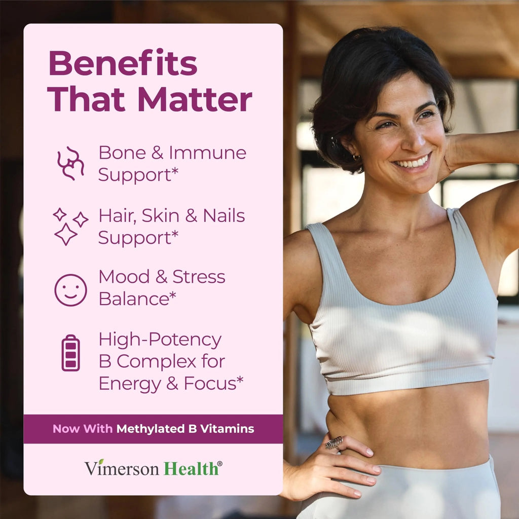 Methylated Multivitamin for Women w/Bioavailable Vitamins, Chelated Minerals, Vitamin D, B12, C, A & Zinc for Energy, Focus and Immune Health - TrustMedUSA