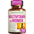 Methylated Multivitamin for Women w/Bioavailable Vitamins, Chelated Minerals, Vitamin D, B12, C, A & Zinc for Energy, Focus and Immune Health - TrustMedUSA