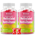 Methylated Vitamin B Complex Gummies for Women & Men, Multivitanins Gummy with Vitamin A, C ,E, Methylfolate & B12, TMG, Calcium, D3 K2 - TrustMedUSA