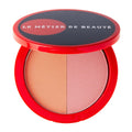 MĒTIER Blush Bronzer Duo for a Radiant, Sun-Kissed Glow, Magnetic Compact (Bisou Bisou) - TrustMedUSA