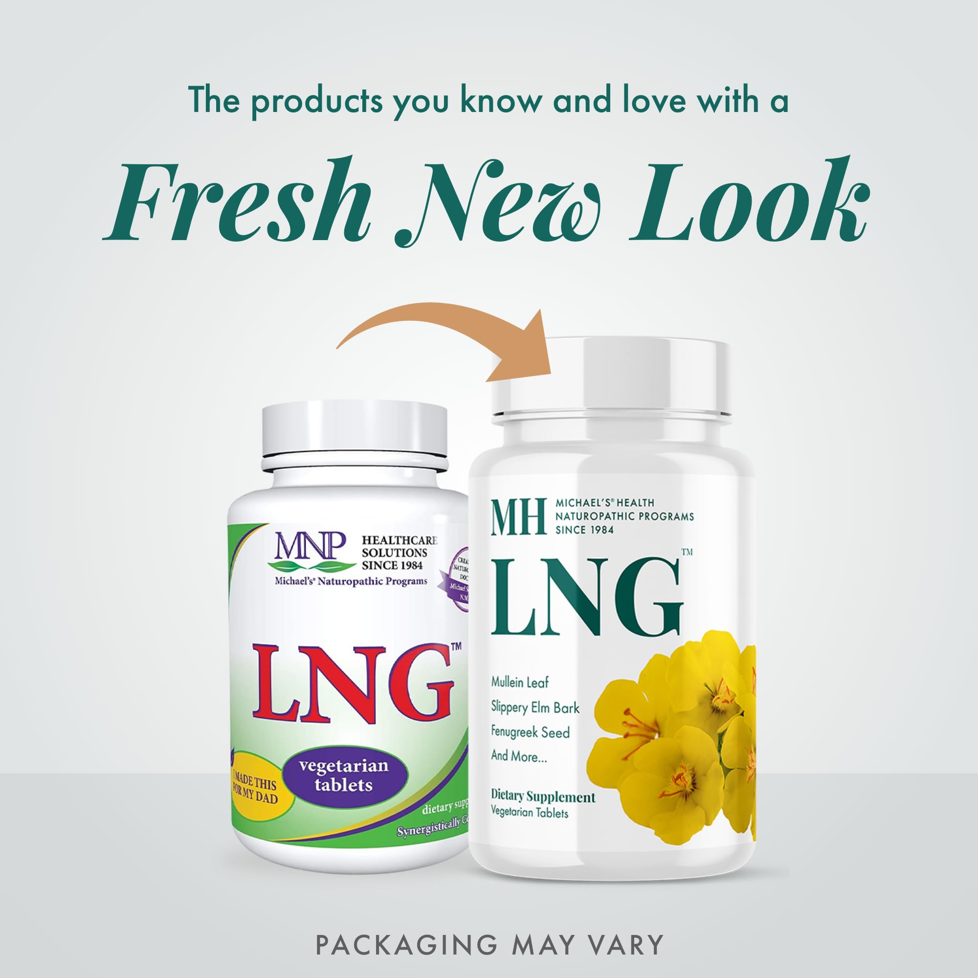 Michael's Health Naturopathic Programs LNG - 60 Vegetarian Tablets - Herbs for Lung and Respiratory Support - Kosher - 20 Servings - TrustMedUSA