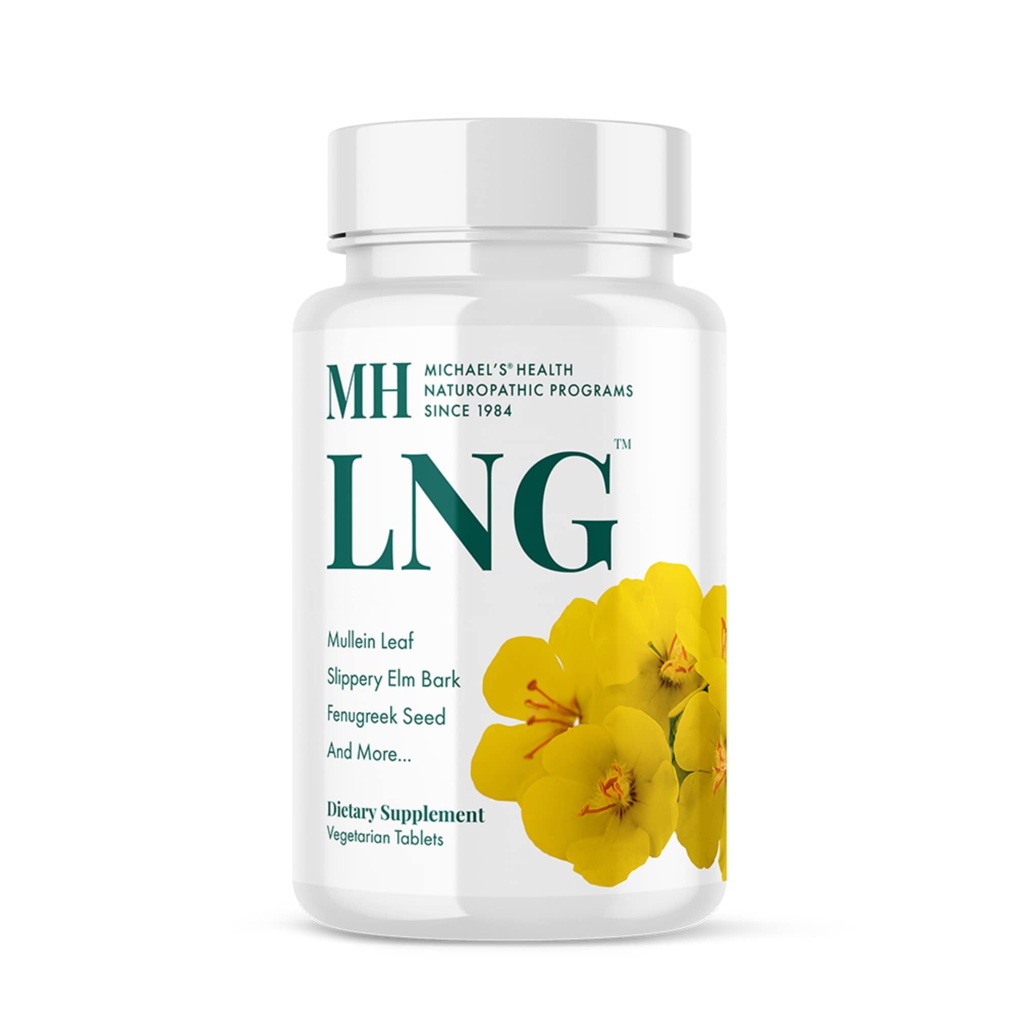 Michael's Health Naturopathic Programs LNG - 60 Vegetarian Tablets - Herbs for Lung and Respiratory Support - Kosher - 20 Servings - TrustMedUSA