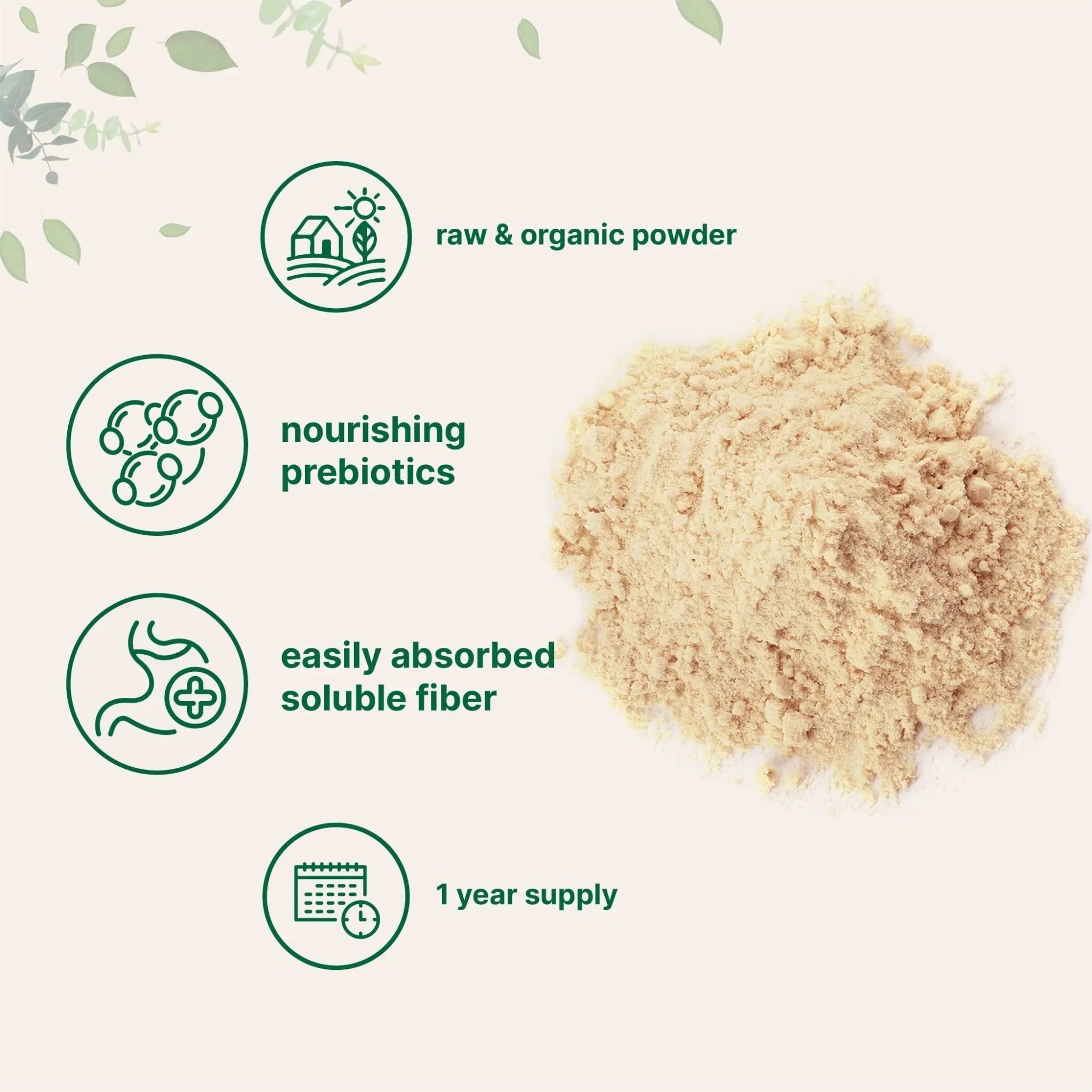 Micro Ingredients Organic Acacia Senegal Powder, 2 Pounds (32 Ounce), Instant Soluble - TrustMedUSA