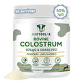 MICYDELAS Bovine Colostrum Supplement Powder 50% IgG Premium Bovine Colostrum for Gut Health Support, Immune Support, Muscle Recovery & Overall Wellness, Grass Fed, Non-GMO, Unflavored, 60 Servings - TrustMedUSA