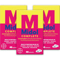 Midol Complete Menstrual Pain Relief Caplets with Acetaminophen for Period Cramps, and Menstrual Symptom Relief - 40 Count (Pack of 3) (Packaging May Vary) - TrustMedUSA