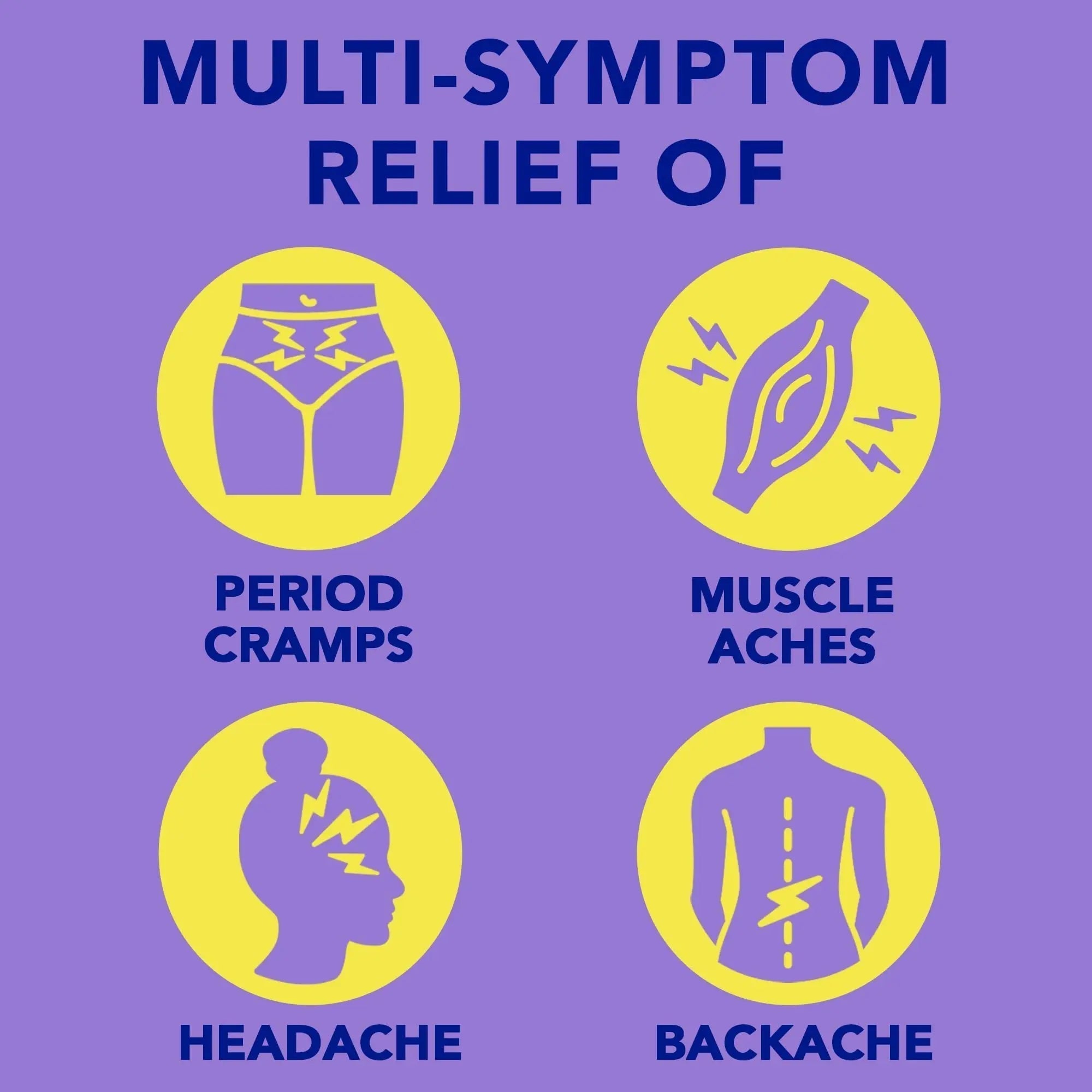Midol Long Lasting Relief 20ct: Midol Long Lasting Relief, Menstrual Symptom Reliever & Fever Reducer, Caplets with Acetaminophen for Menstrual Pain Relief - 20 Count (Packaging May Vary) - TrustMedUSA