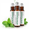 Migraine Relief Roll-On, Made with Peppermint, Lavender, Eucalyptus, & Other Aromatherapy Essential Oils, for Headaches, and Sore Muscles - TrustMedUSA