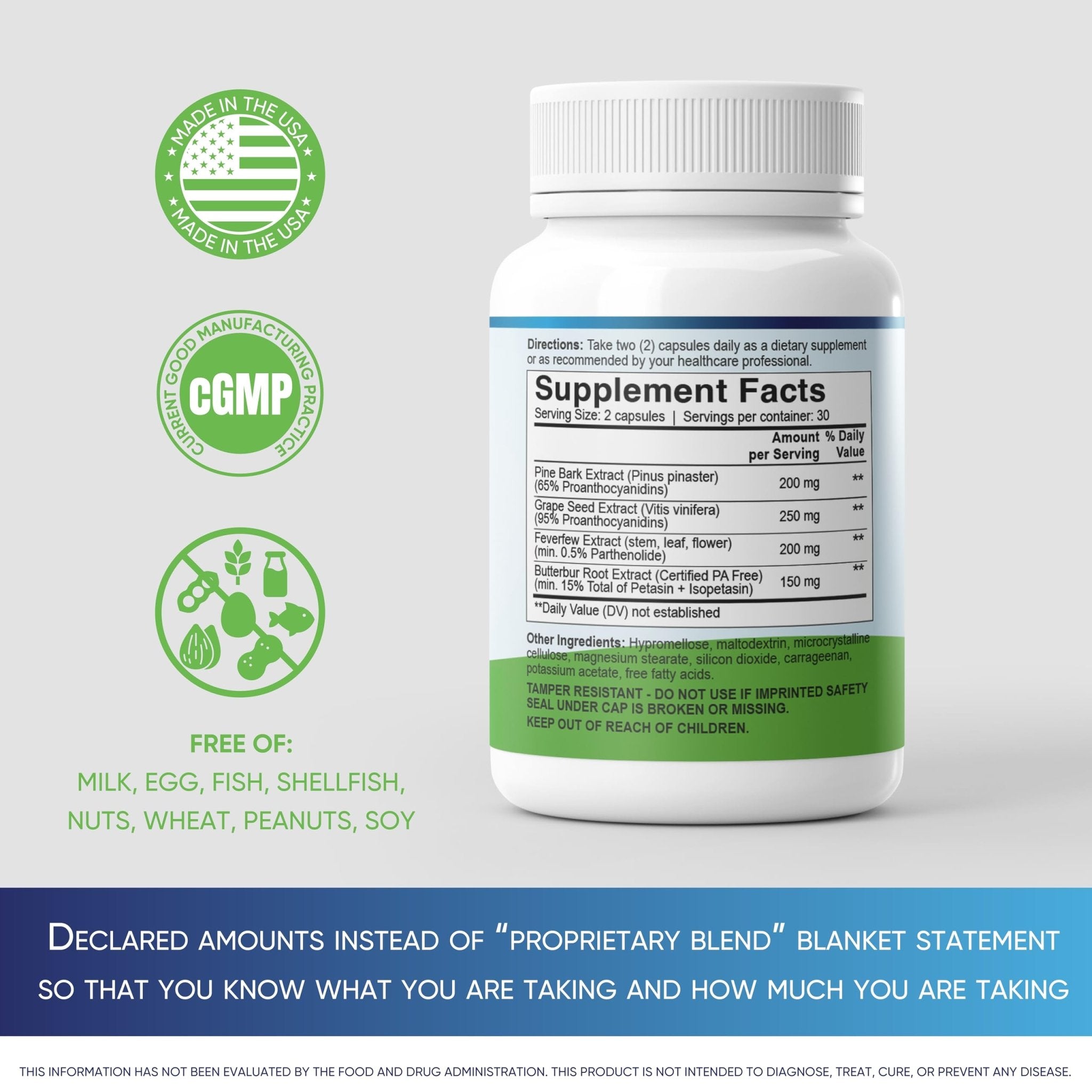 MigRePair | Doctor Formulated Natural Herbal Supplement for Migraine Relief Needs | Supports Relief During Migraine Discomfort (Ictal Phase) - TrustMedUSA