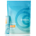 Mikra Clarity Nootropic Focus Drink Mix - Daily Cognitive & Calm Support Formula with Citicoline, Lion’s Mane & L-Theanine - Calm Drink Mix & Focus Aid for Energy and Clarity - 14 Single-Serve Sachets - Maple Wellness Supplements