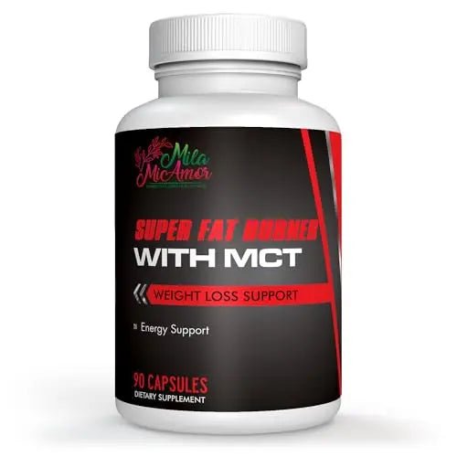 MILA MIAMOR CHEERS TO A LONG HEALTHY LIFE! Super Fat Burner with MCT - TrustMedUSA