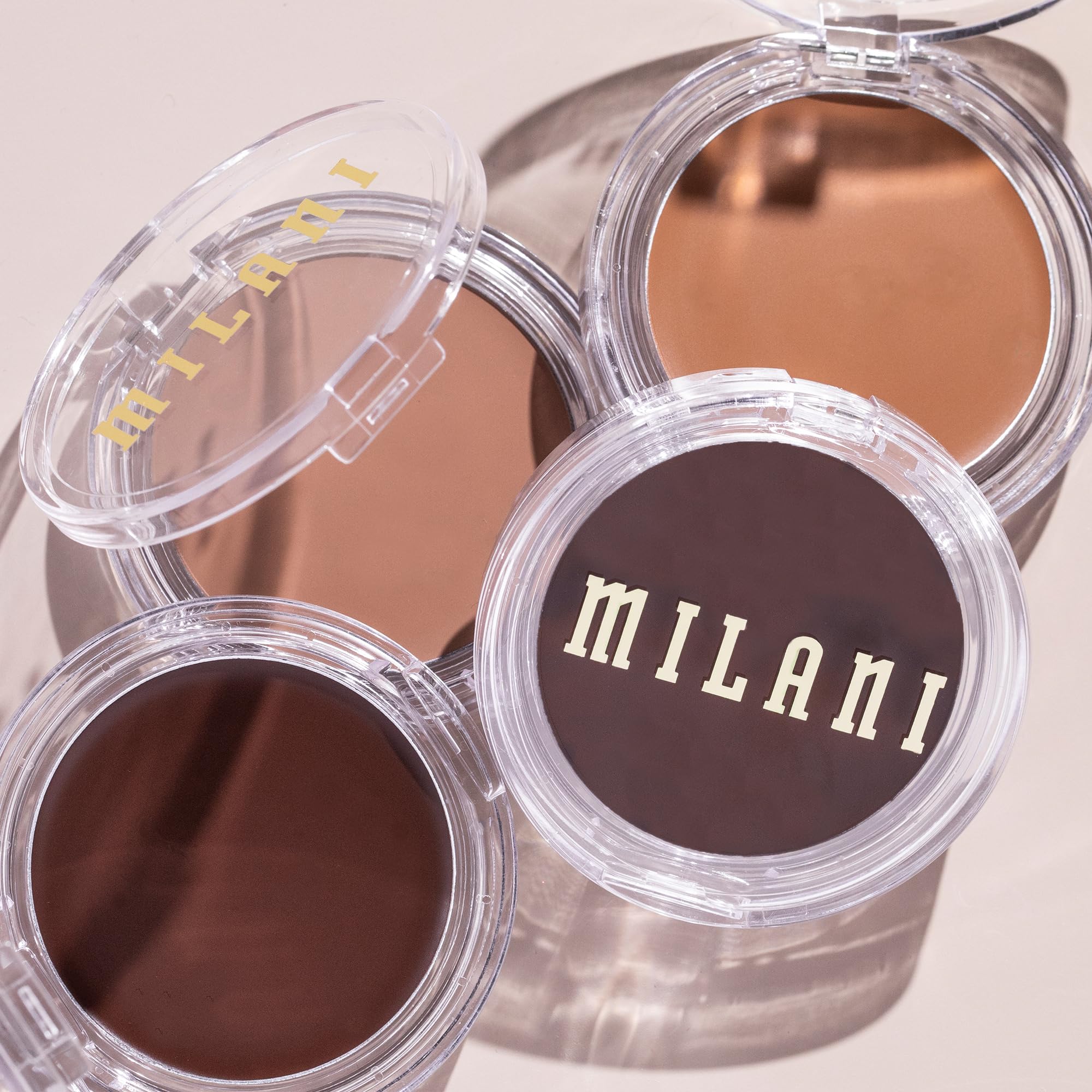 Milani Cheek Kiss Cream Bronzer, 110 - Hey Honey, Vegan & Cruelty-Free, Made in Korea, Lightweight Glow, Soft Matte Finish - TrustMedUSA